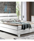 Designer Boxspringbett Lugo mit Matratze & Topper - Luxano