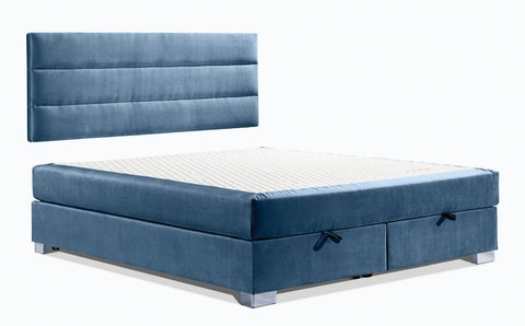 Designer Boxspringbett Multi mit Matratze & Topper - Luxano