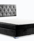 Designer Boxspringbett Multi mit Matratze & Topper - Luxano