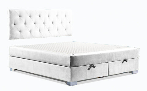 Designer Boxspringbett Multi mit Matratze & Topper - Luxano