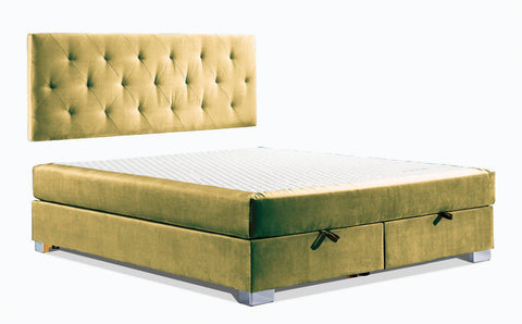 Designer Boxspringbett Multi mit Matratze & Topper - Luxano