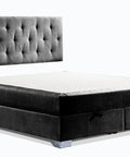 Designer Boxspringbett Multi mit Matratze & Topper - Luxano