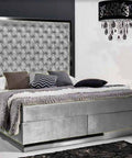 Designer Boxspringbett Venice mit Matratze & Topper - Luxano