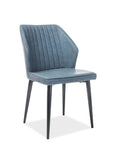 Designer Stuhl Victorian Blue-Luxano