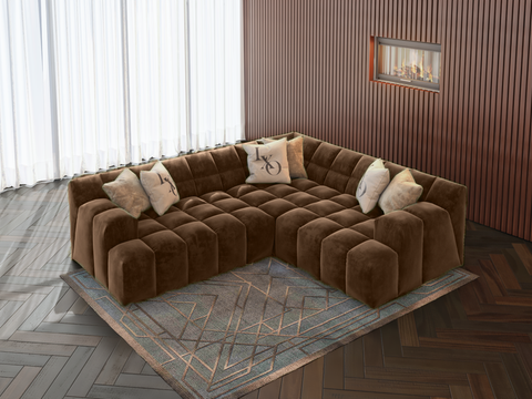 Designersofa Beluga Corner-Luxano