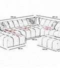 Designersofa Beluga Maxi-Luxano