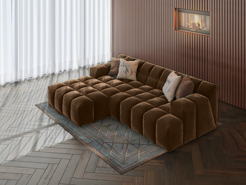 Designersofa Beluga One-Luxano