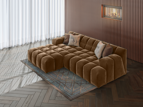 Designersofa Beluga One-Luxano