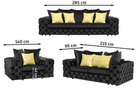 Designersofa Bilbao Set - Luxano