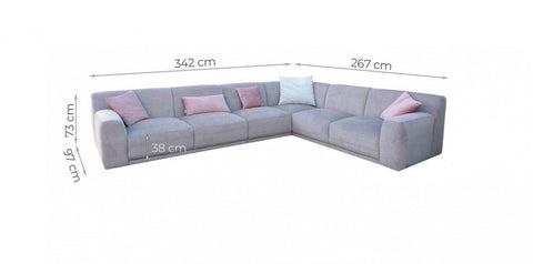 Designersofa Fabios - Luxano