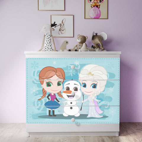 Children's room bed Dream Elsa 