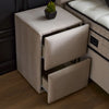 Designer Boxspringbett Lima inkl. Matratze & Stauraum