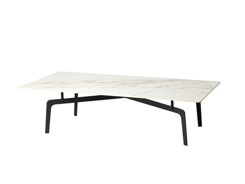 Designer coffee table Noblesse White