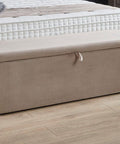 Designer Boxspringbett Palermo inkl. Matratze & Stauraum - Luxano