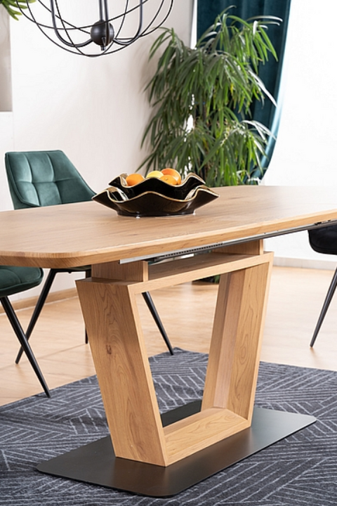 Designer dining table Santana with extension 160-220cm