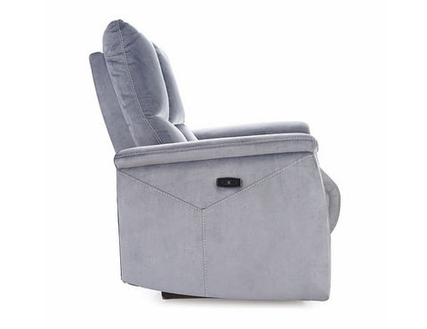 Designer Massagestuhl Venus Velvet Grey